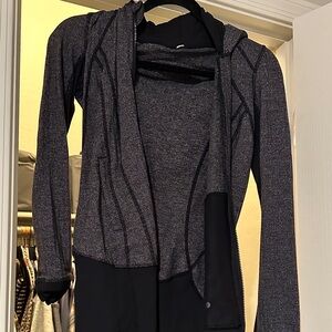 lululemon athletica Black and Gray Jacket